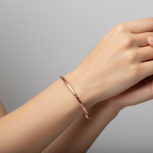 Copper Dapped Bracelet