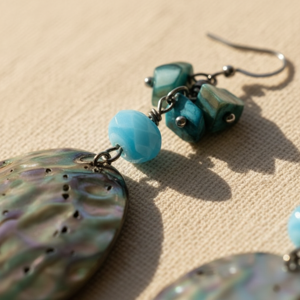 Abalone Shell Earrings