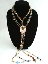 Load image into Gallery viewer, Multi-Color Glass Beaded Lariat