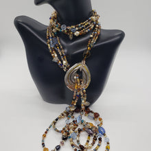 Load image into Gallery viewer, Multi-Color Glass Beaded Lariat