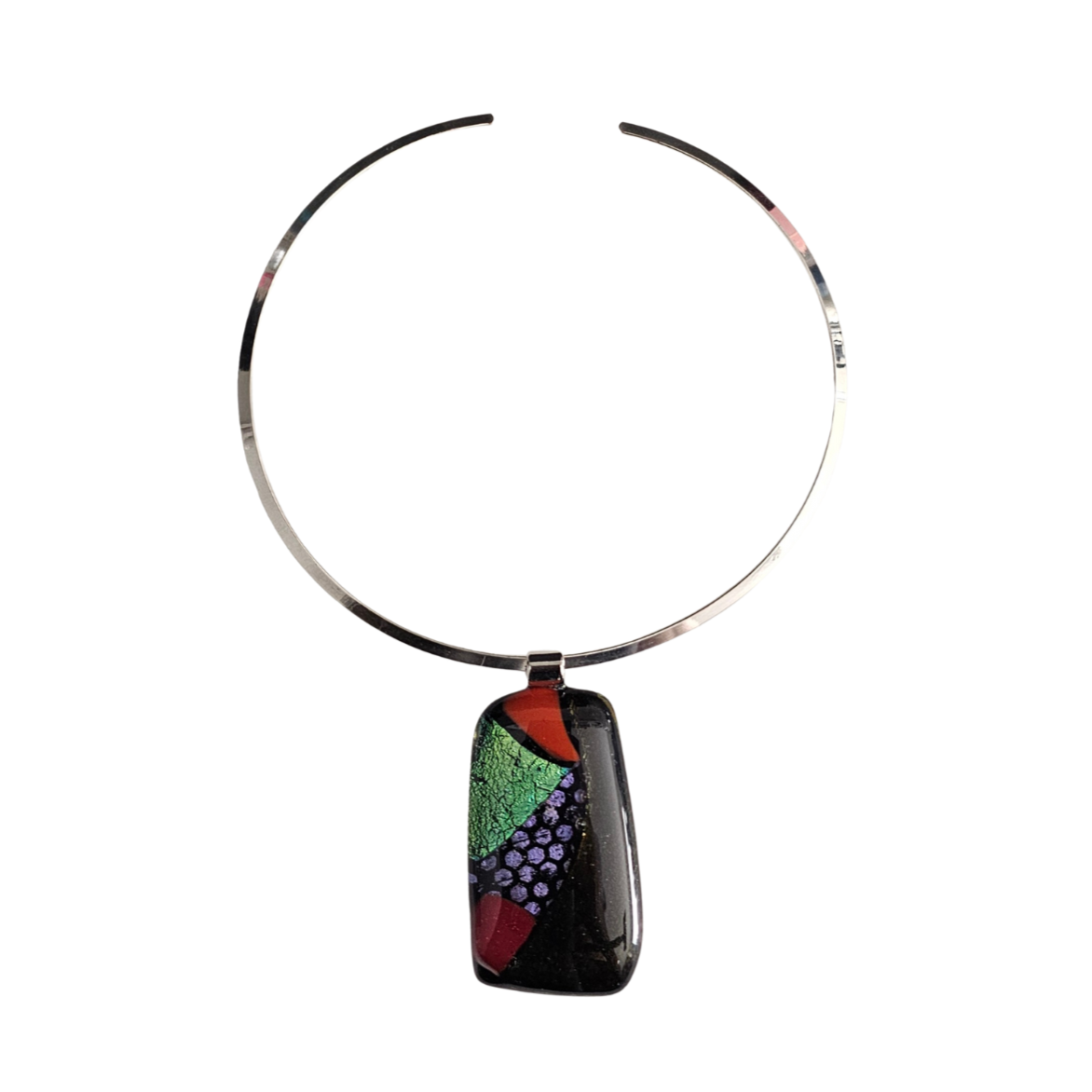 Dichroic Glass Pendant