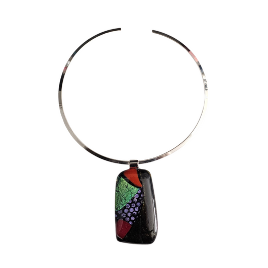 Dichroic Glass Pendant