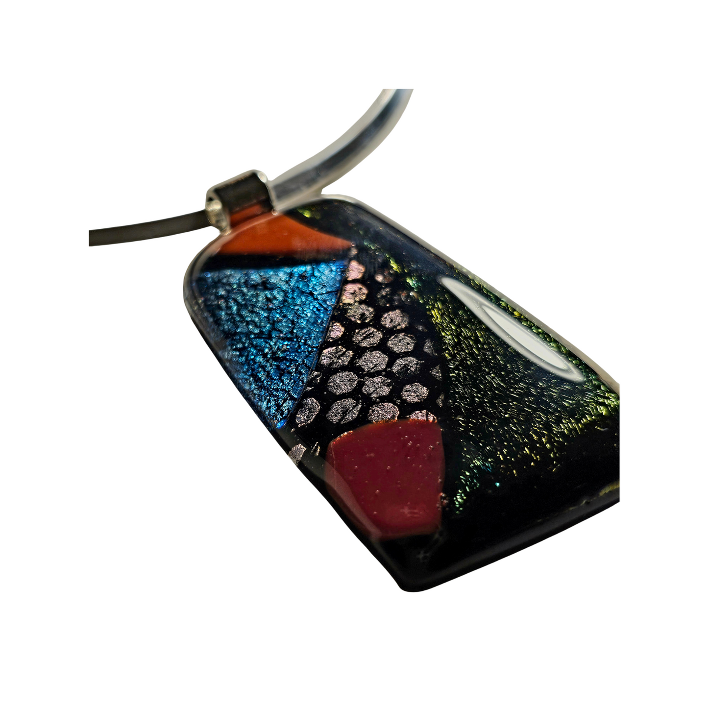 Dichroic Glass Pendant
