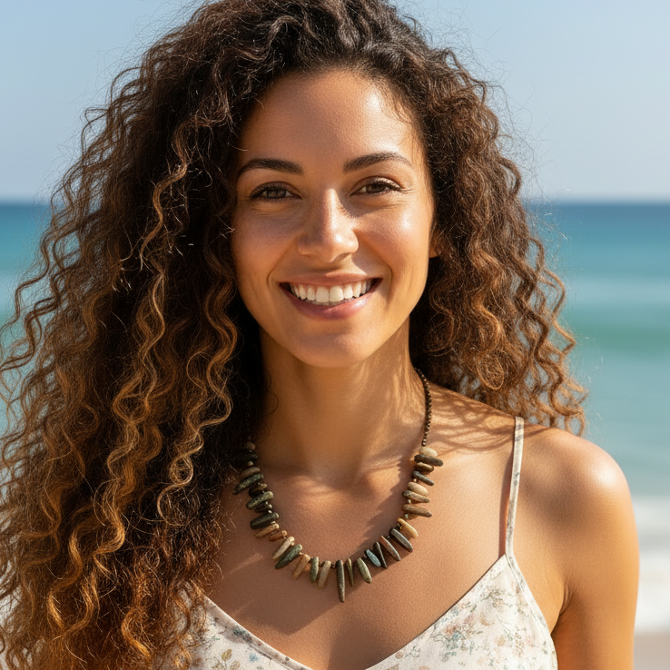 Natural Gemstone Necklace