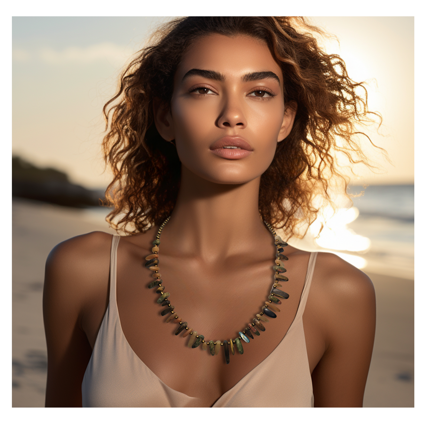 Natural Gemstone Necklace