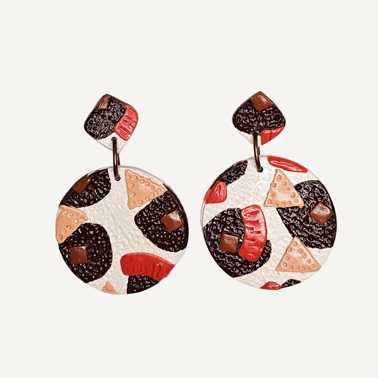 Round Metro Earrings