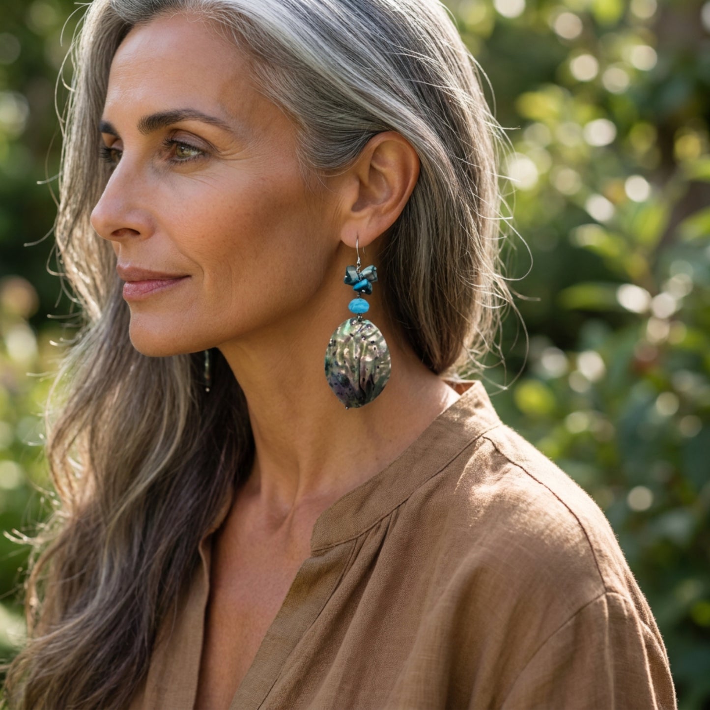 Abalone Shell Earrings