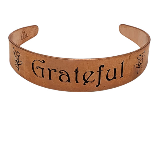 Copper Grateful Bracelet