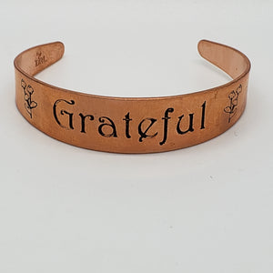Copper Grateful Bracelet